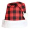 12-Pack Plaid Santa Hats: Festive, Stylish, and Perfect for Holiday Celebrations!